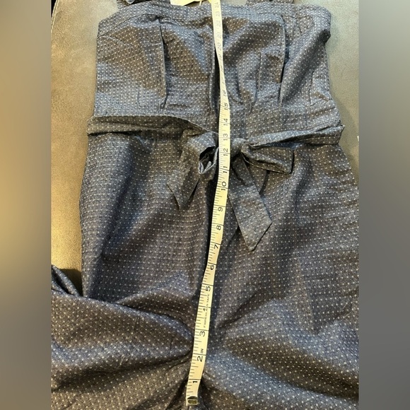 Black Swan Womens Wide Leg Buttons Angelica Jumpsuit Blue Size S NWT - Picture 14 of 16